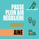 Passe de plein air Ainé - Résident
