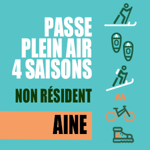 Passe plein air 4 saisons 65+ non résident