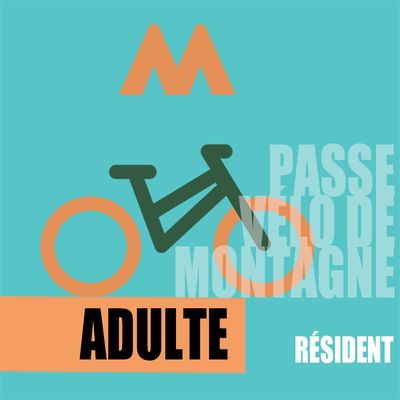 Passe vélo de montagne - Adulte résident