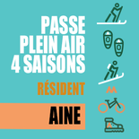 Passe de Plein 4 Saisons Adulte - Résident