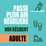 Passe Plein Air Non Résident